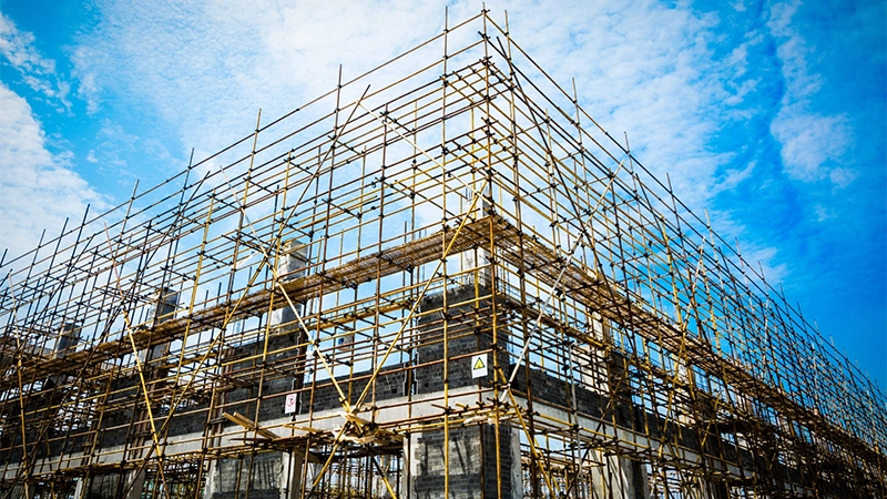 Scaffolding Is for Assurance High Work Safe and Smooth Construction the Work Platform or Work Channel Constructed